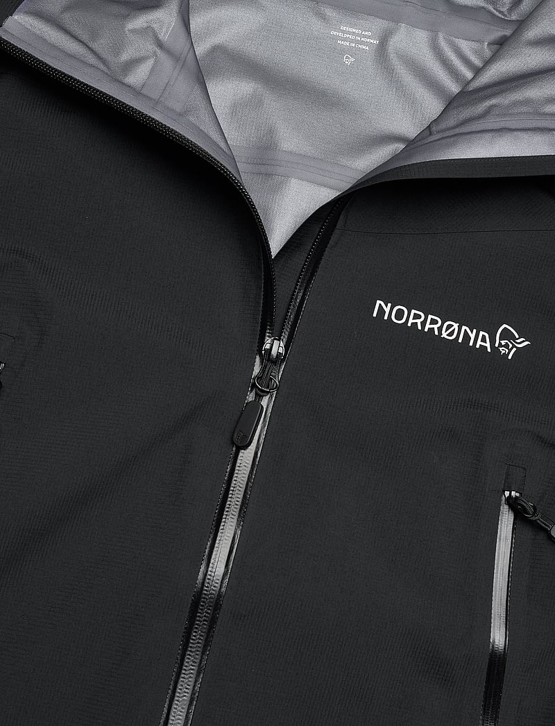 Norrøna - falketind Gore-Tex Jacket W's - friluftsjakker - caviar black - 5