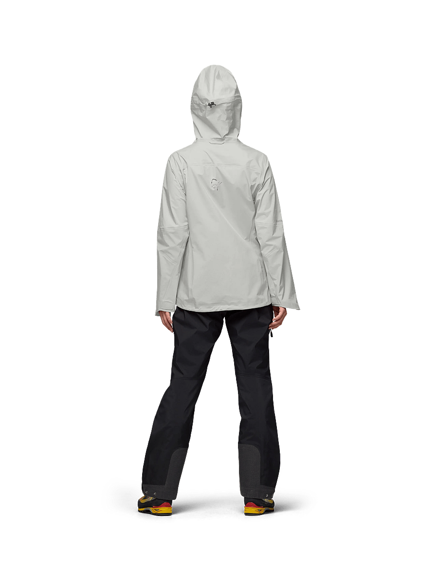 Norrøna - falketind Gore-Tex Jacket W's - outdoor jacken - oatmeal - 0