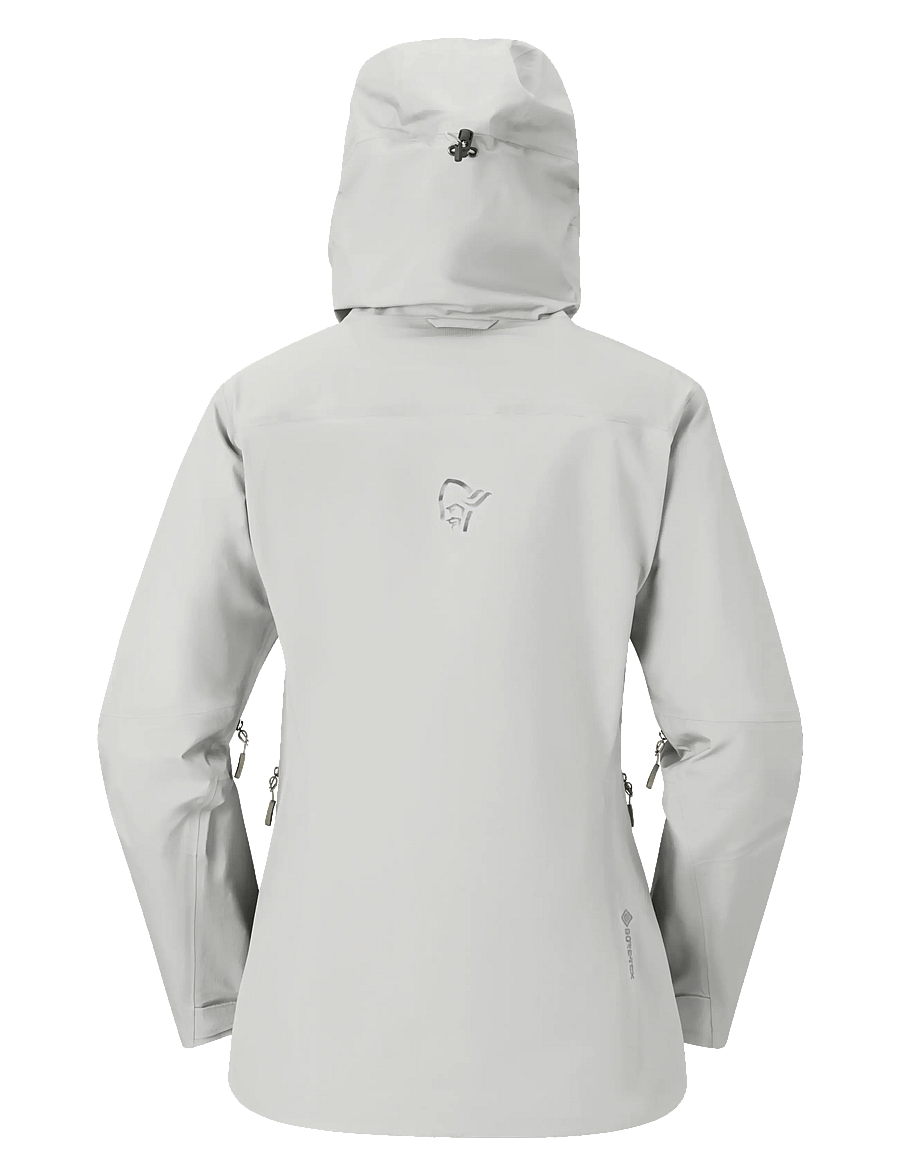 Norrøna - falketind Gore-Tex Jacket W's - outdoor jacken - oatmeal - 2