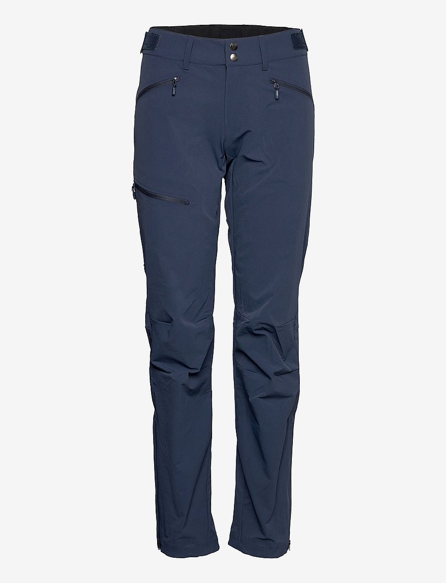 Norrøna - falketind flex1 Pants W's - bikses āra aktivitātēm - indigo night - 0
