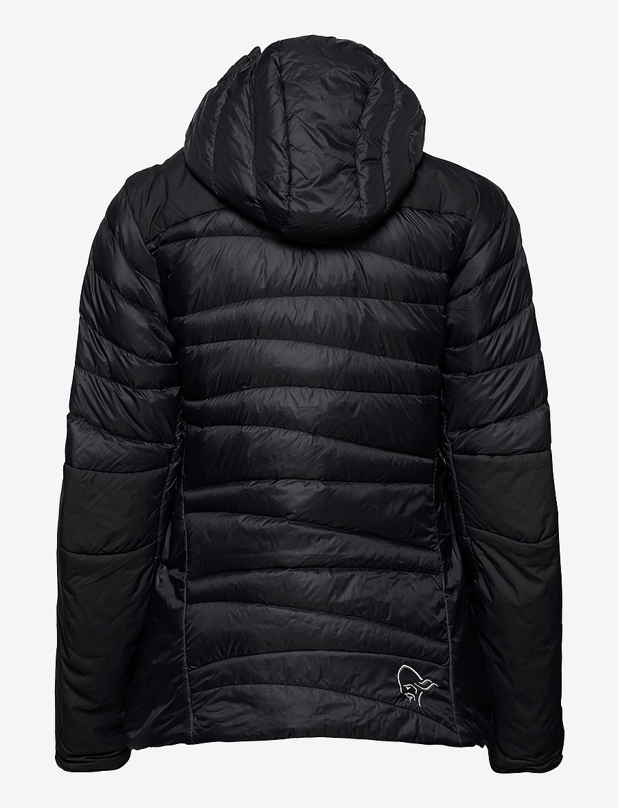 Norrøna - falketind down750 Hood W's - talvejoped - caviar black - 2