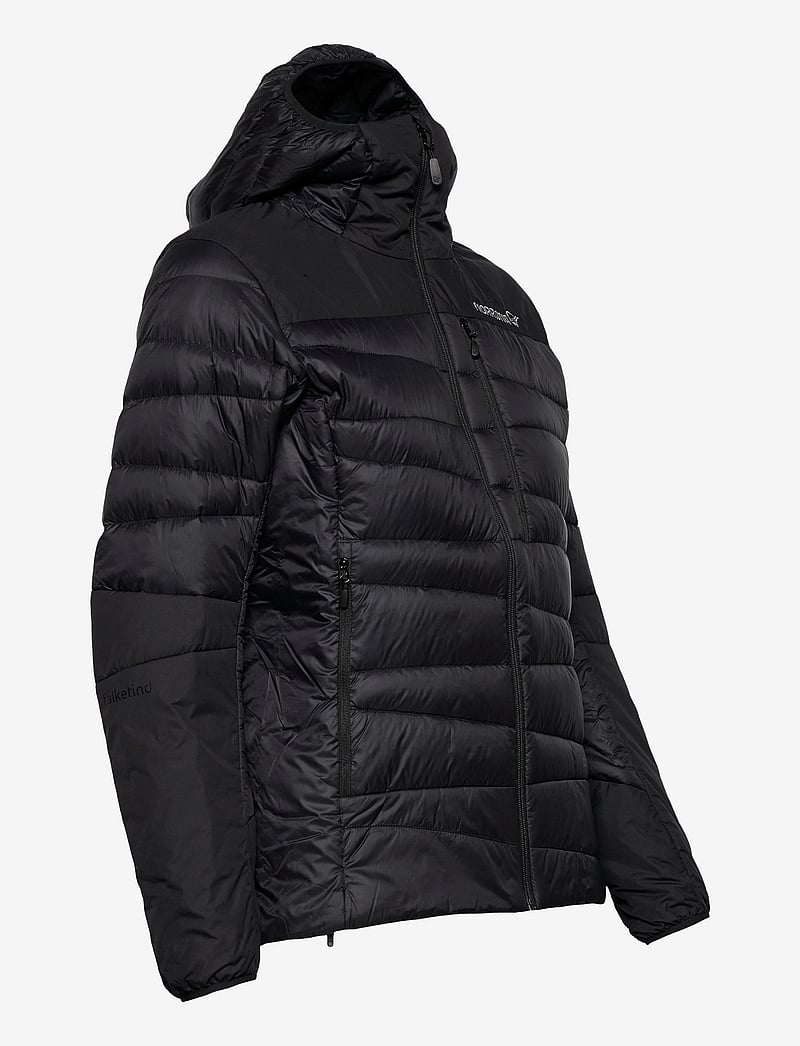 Norrøna - falketind down750 Hood W's - dunjakker - caviar black - 3