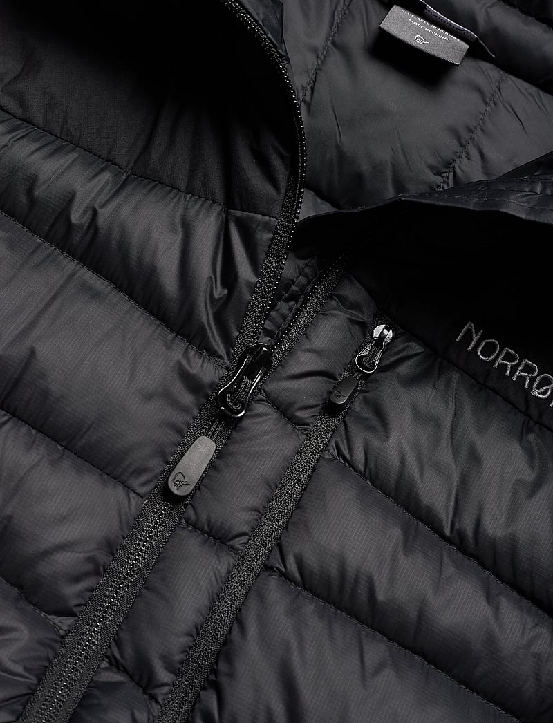 Norrøna - falketind down750 Hood W's - dunjakker - caviar black - 4