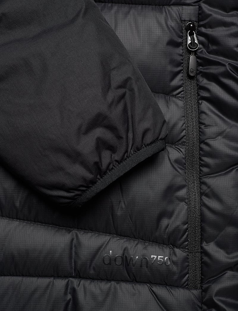 Norrøna - falketind down750 Hood W's - dunjakker - caviar black - 5