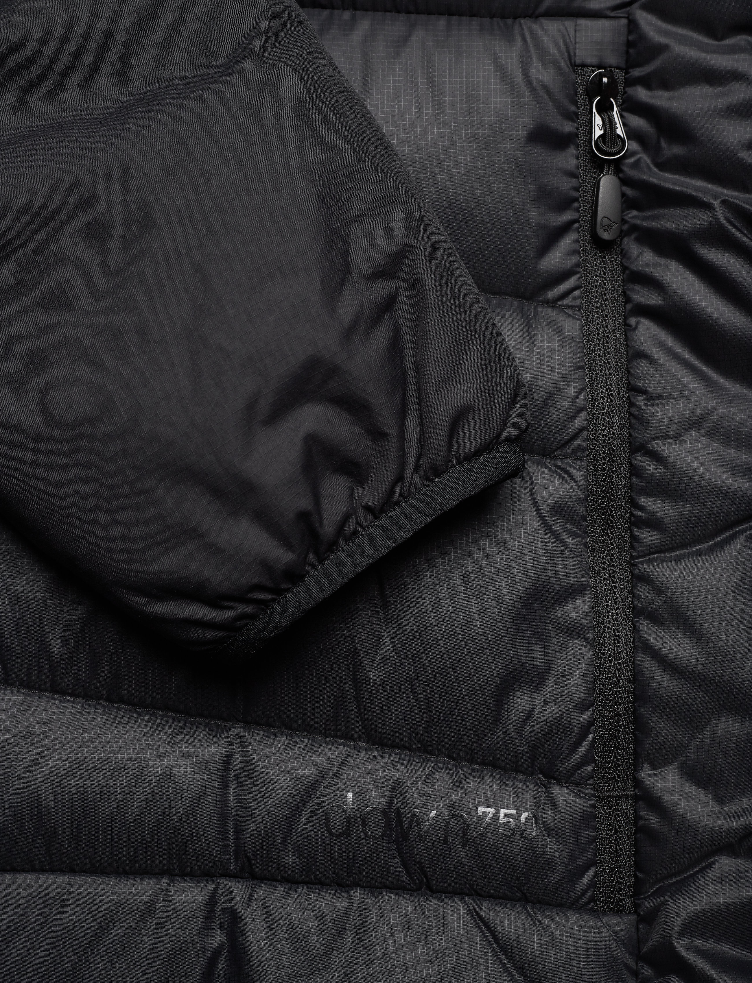 Norrøna - falketind down750 Hood W's - talvejoped - caviar black - 5