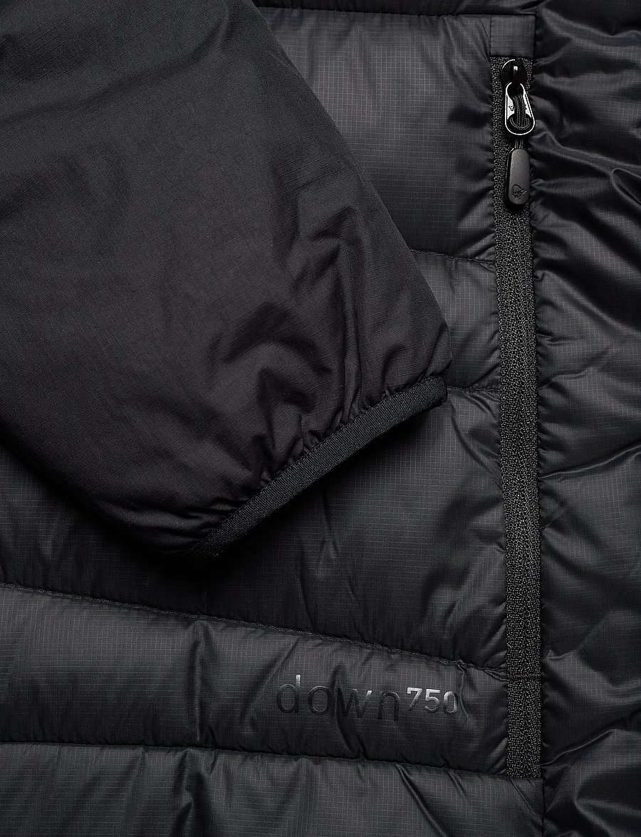 Norrøna - falketind down750 Hood W's - talvejoped - caviar black - 5