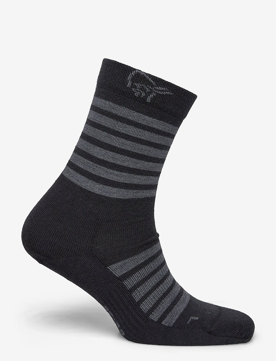 Norrøna - falketind light merinoUll Socks - kousen - caviar black - 1