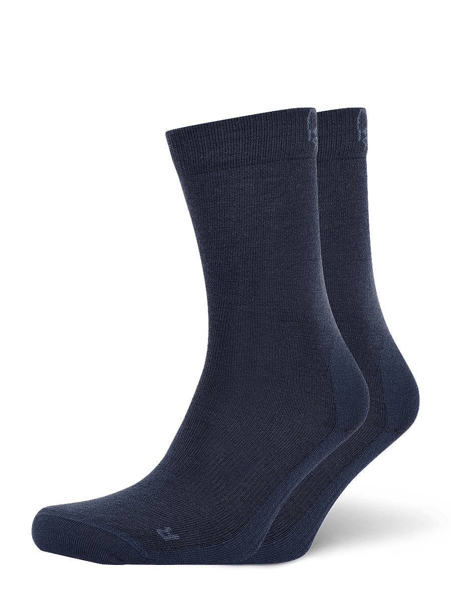 Norrøna - falketind light merinoUll Socks - urheilusukat - indigo night/dark denim - 0