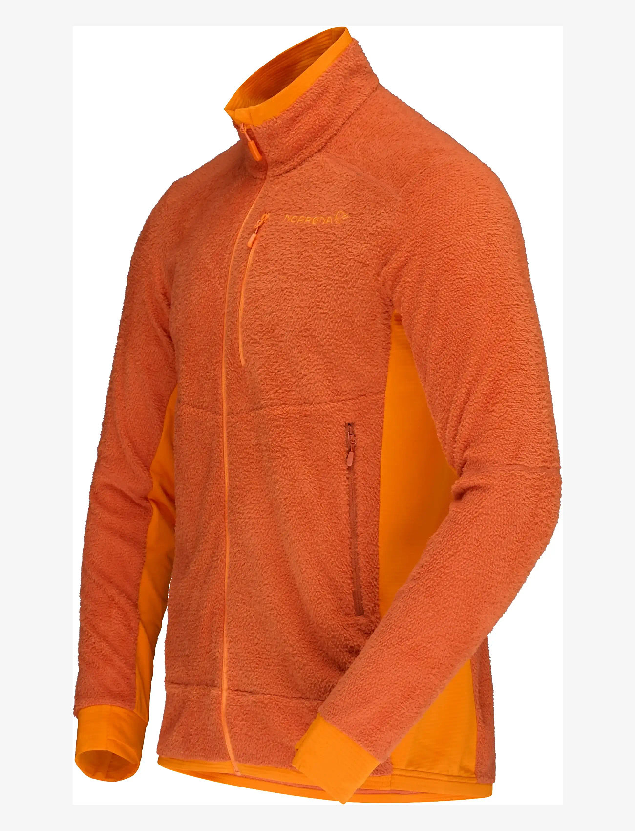 Norrøna - falketind warm1 active Jacket M's - fleece & mellanlager - gold flame/exuberance - 2