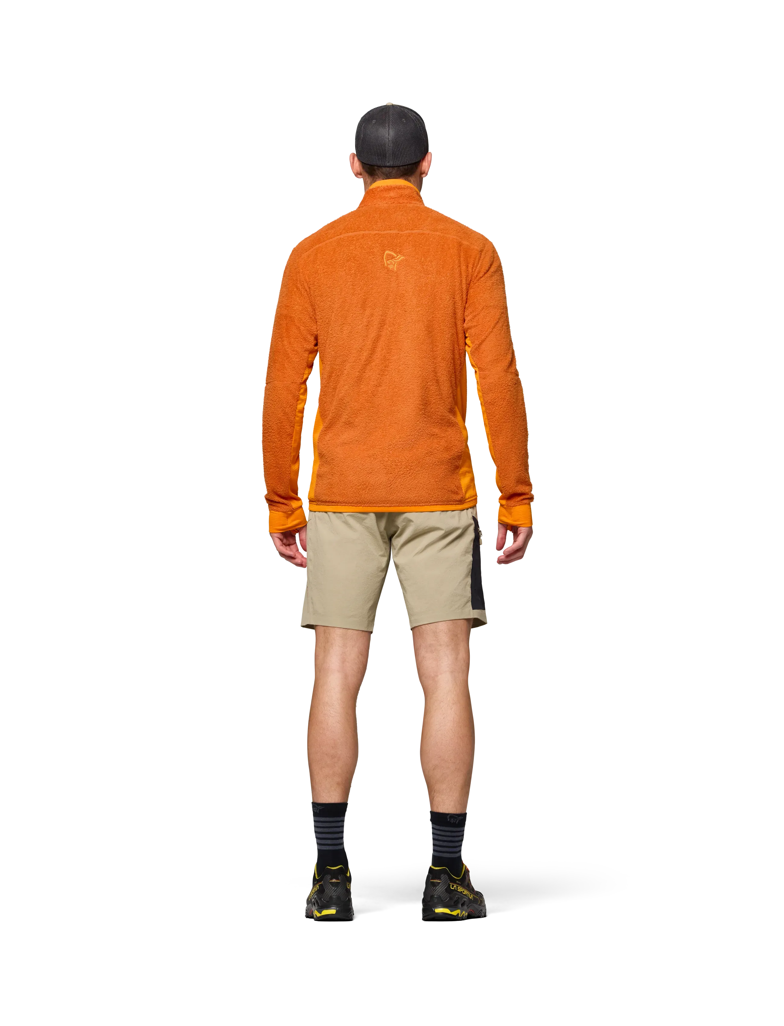 Norrøna - falketind warm1 active Jacket M's - fleeces & midlayers - gold flame/exuberance - 4