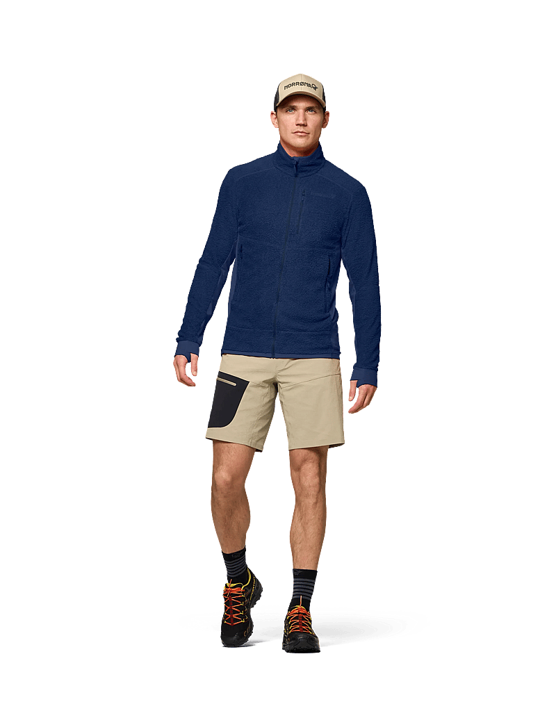 Norrøna - falketind warm1 active Jacket M's - fleece & mellanlager - indigo night - 0