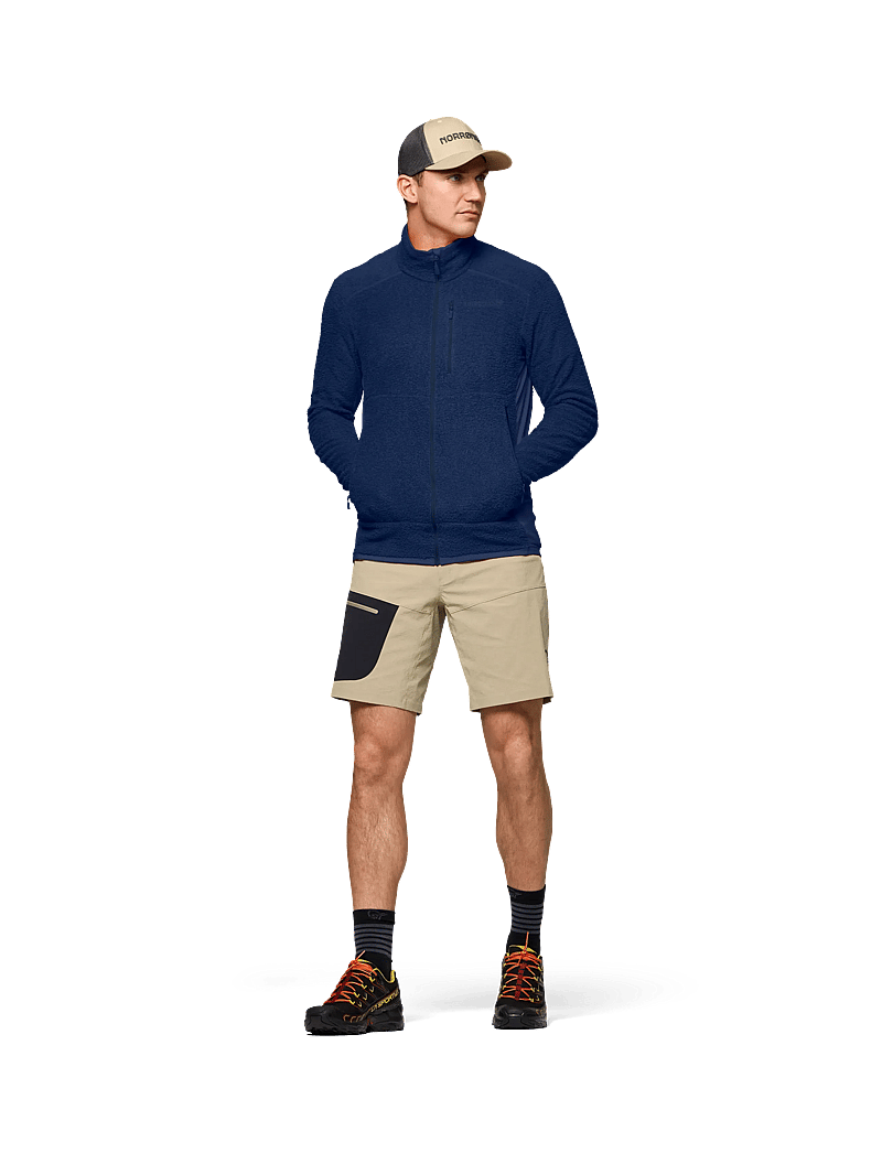 Norrøna - falketind warm1 active Jacket M's - fleece & mellanlager - indigo night - 5