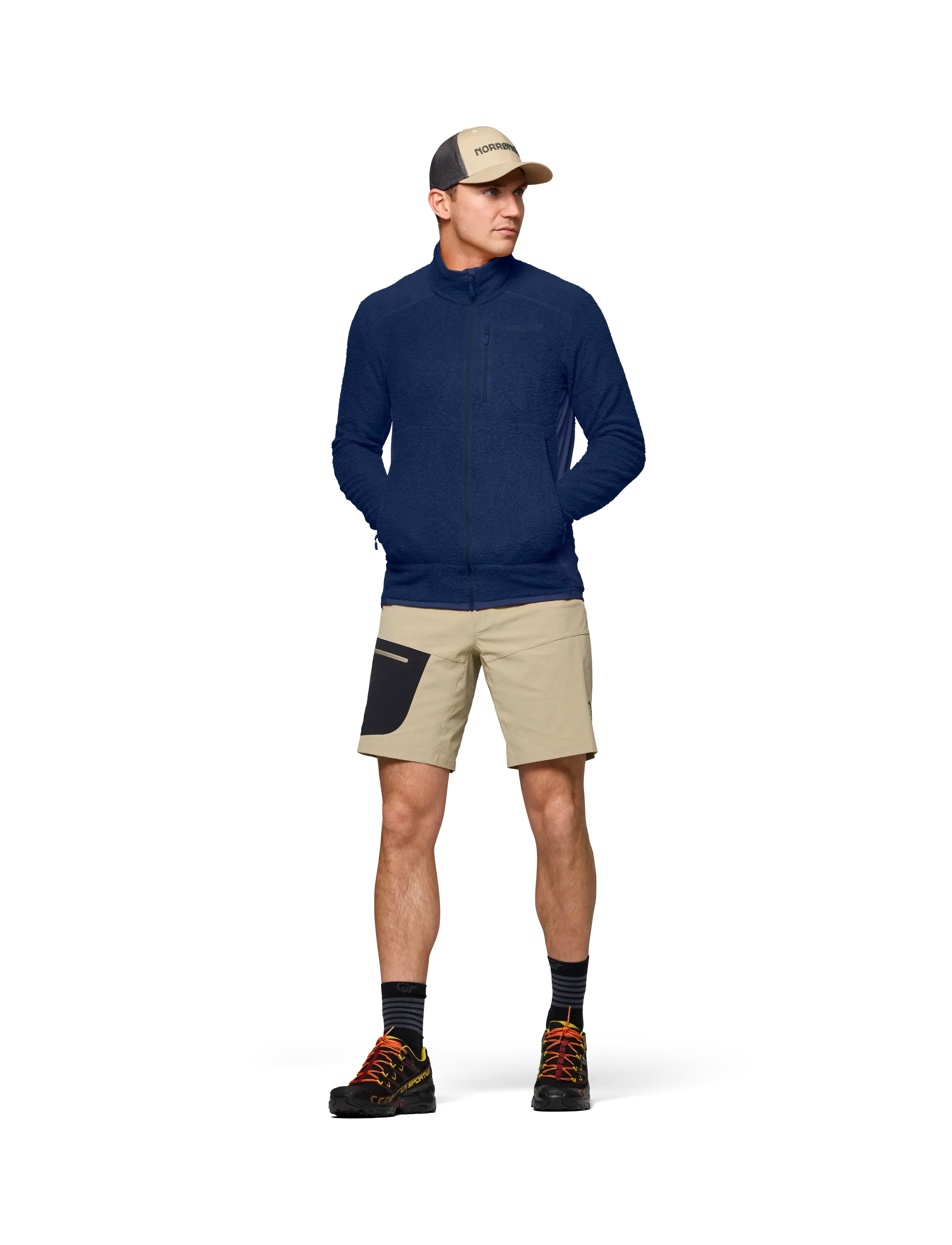 Norrøna - falketind warm1 active Jacket M's - fleeces & midlayers - indigo night - 5