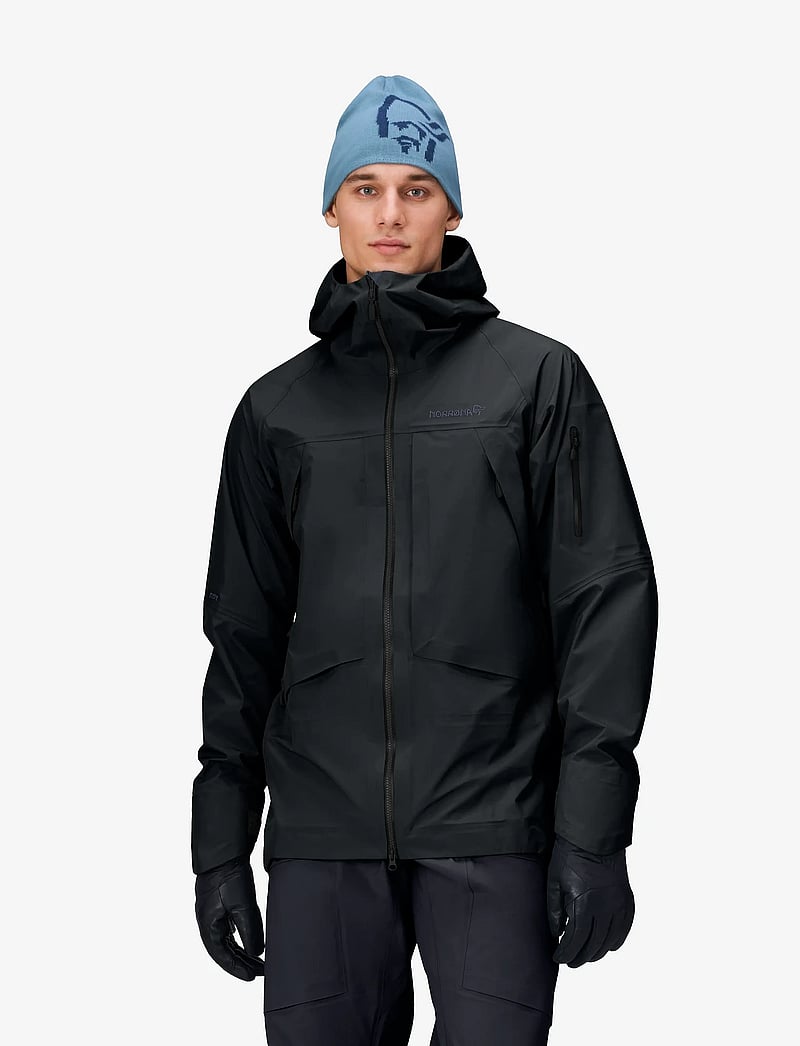 Norrøna - møre Gore-Tex Jacket M's - skijakker - caviar black - 0