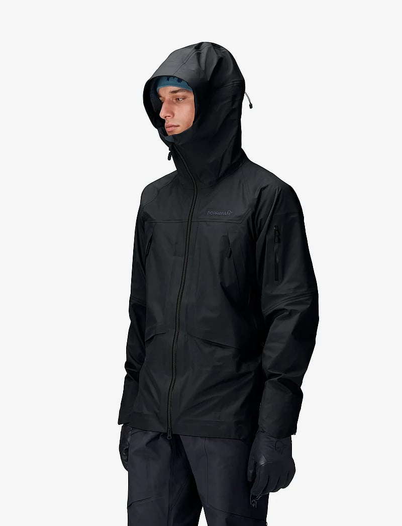 Norrøna - møre Gore-Tex Jacket M's - skijakker - caviar black - 4