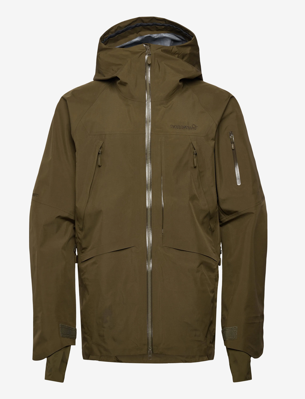 Norrøna - møre Gore-Tex Jacket M's - skidjackor - dark olive - 0