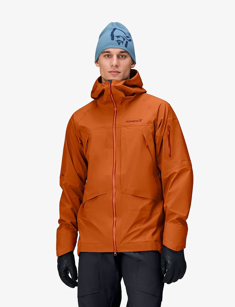 Norrøna - møre Gore-Tex Jacket M's - suusajoped - gold flame - 0