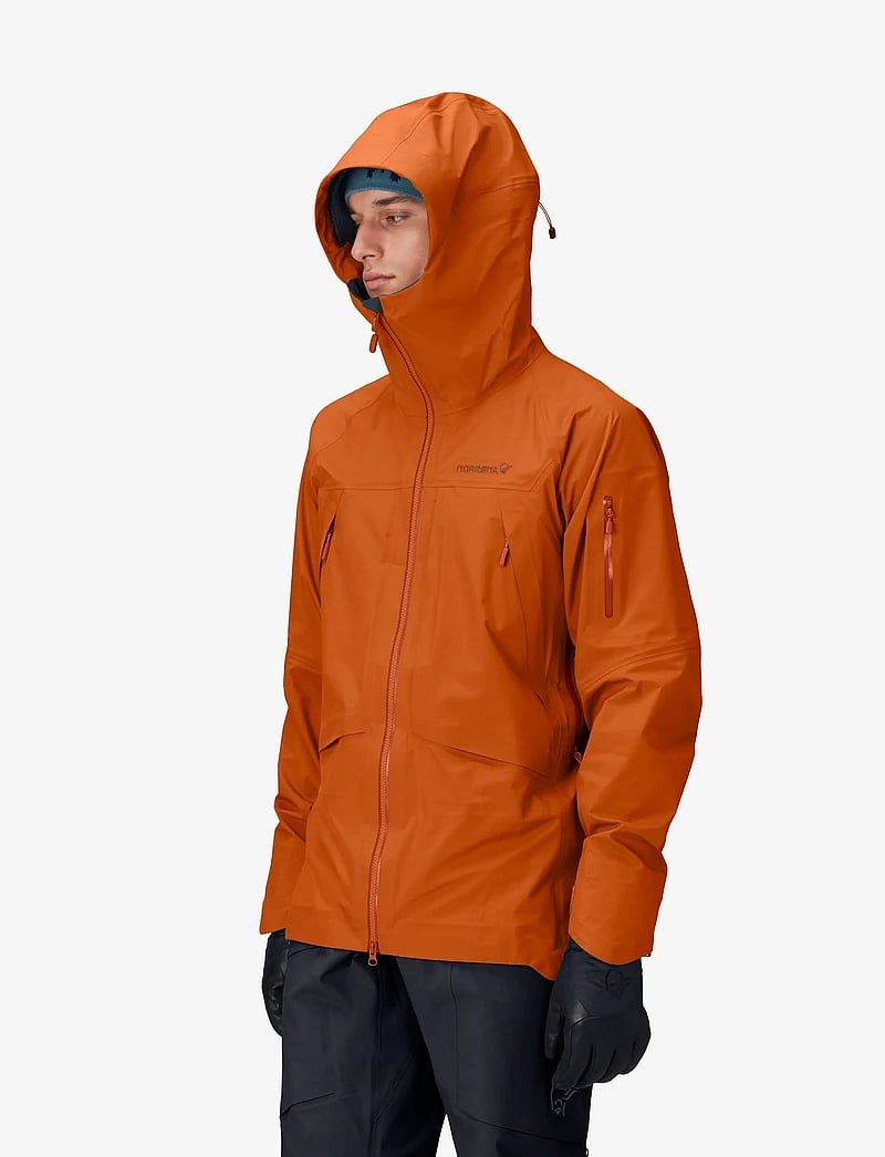 Norrøna - møre Gore-Tex Jacket M's - suusajoped - gold flame - 4