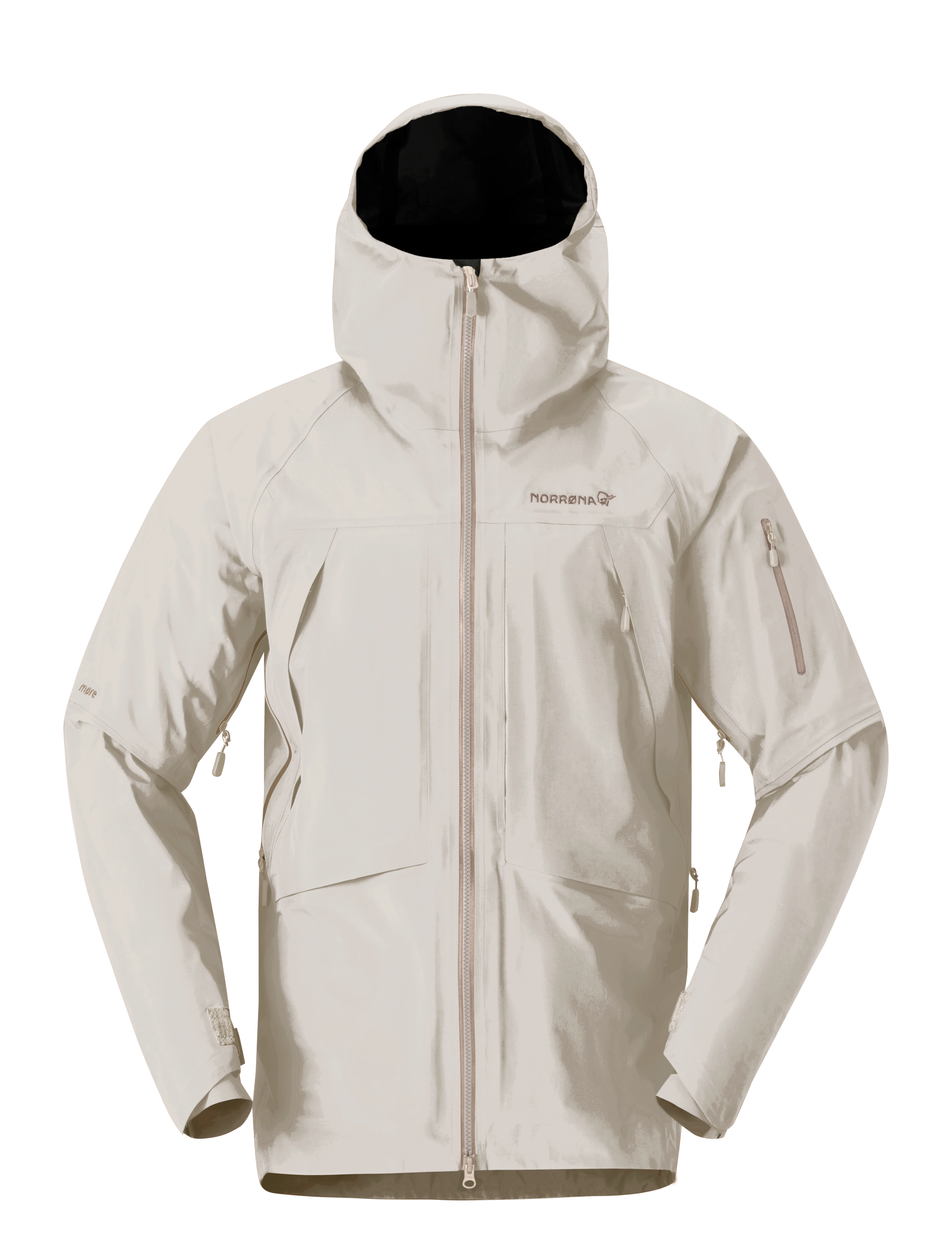 Norrøna møre Gore-Tex Jacket M's - Norrøna - OATMEAL / beige