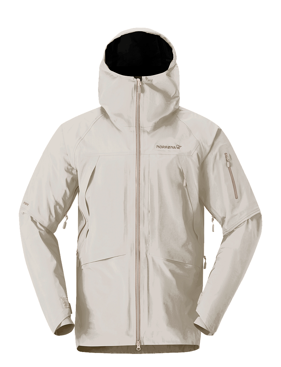 Norrøna - møre Gore-Tex Jacket M's - suusajoped - oatmeal - 0