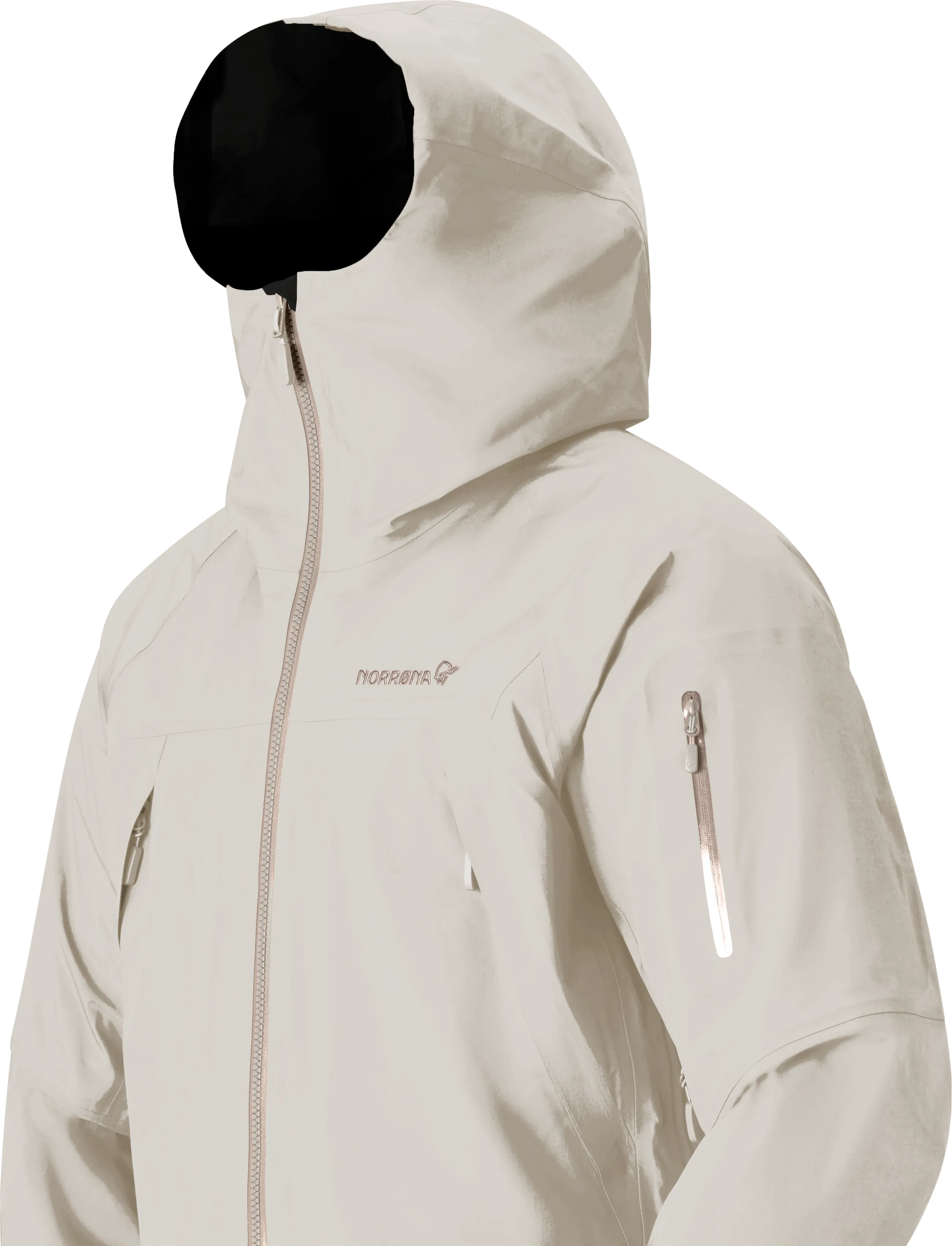 Norrøna - møre Gore-Tex Jacket M's - suusajoped - oatmeal - 2