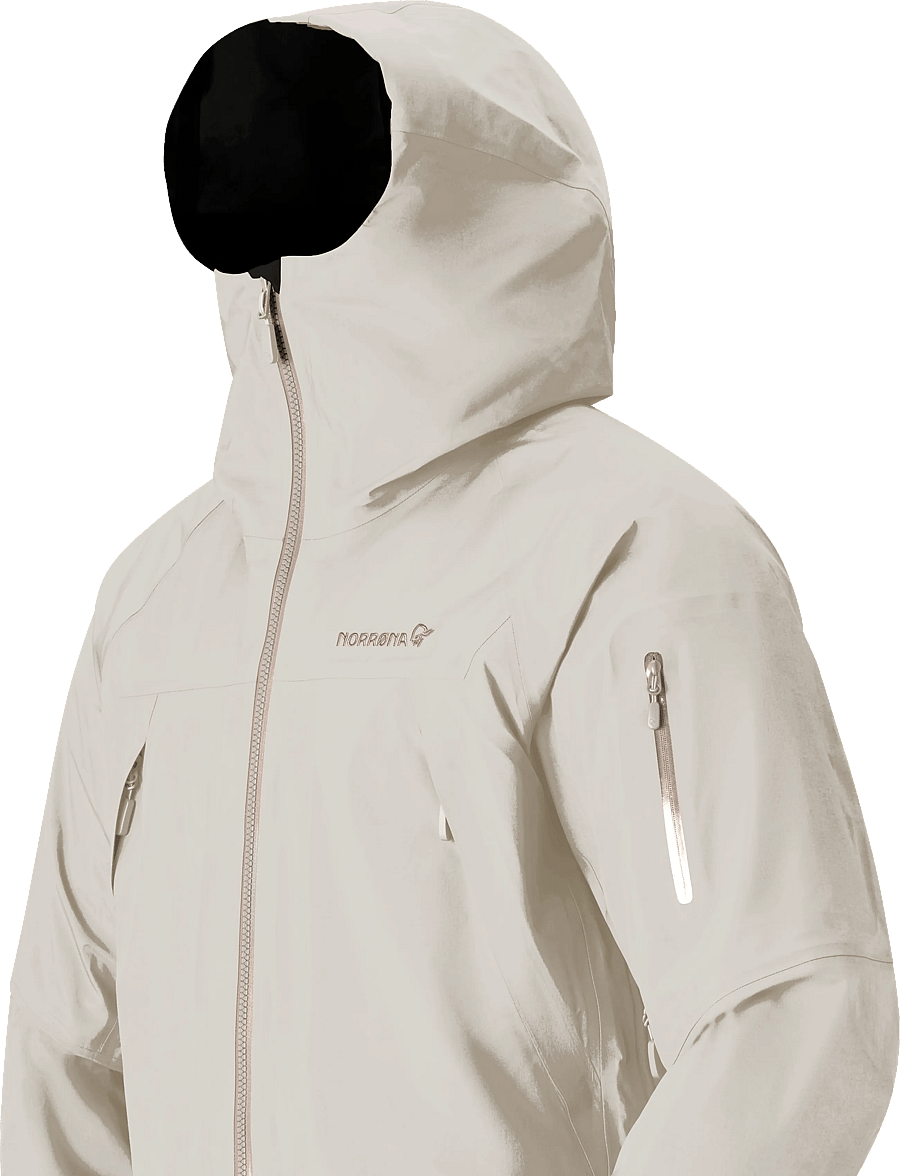 Norrøna - møre Gore-Tex Jacket M's - suusajoped - oatmeal - 2