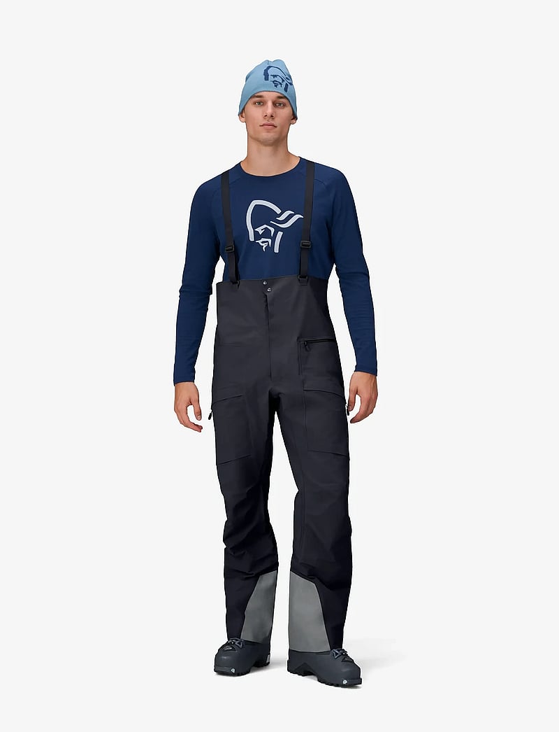 Norrøna - møre Gore-Tex Salopette M's - skihosen - caviar black - 3