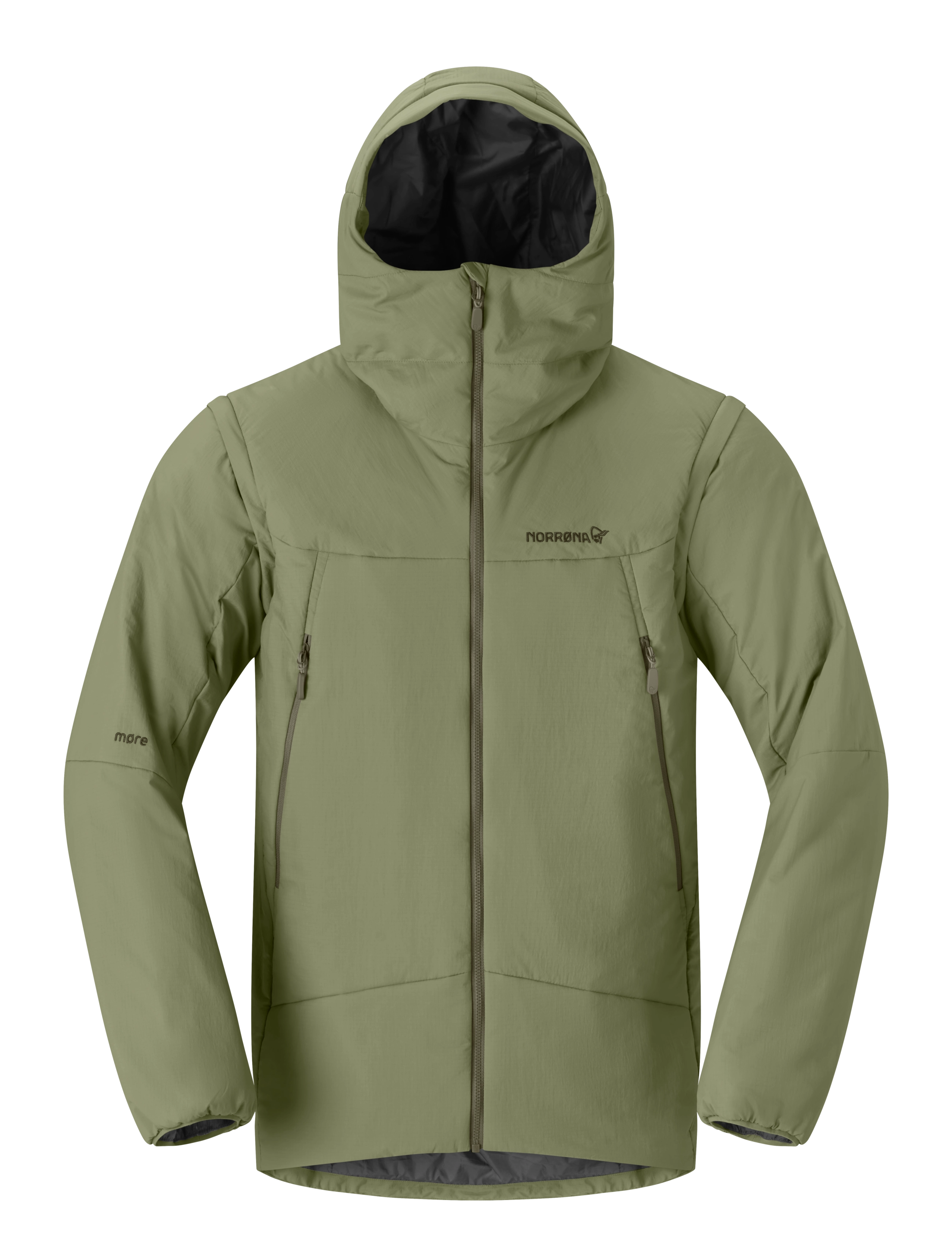 Norrøna møre thermo60 aero200 Jacket M's - Vaata kõiki - DEEP LICHEN GREEN / khaki/green