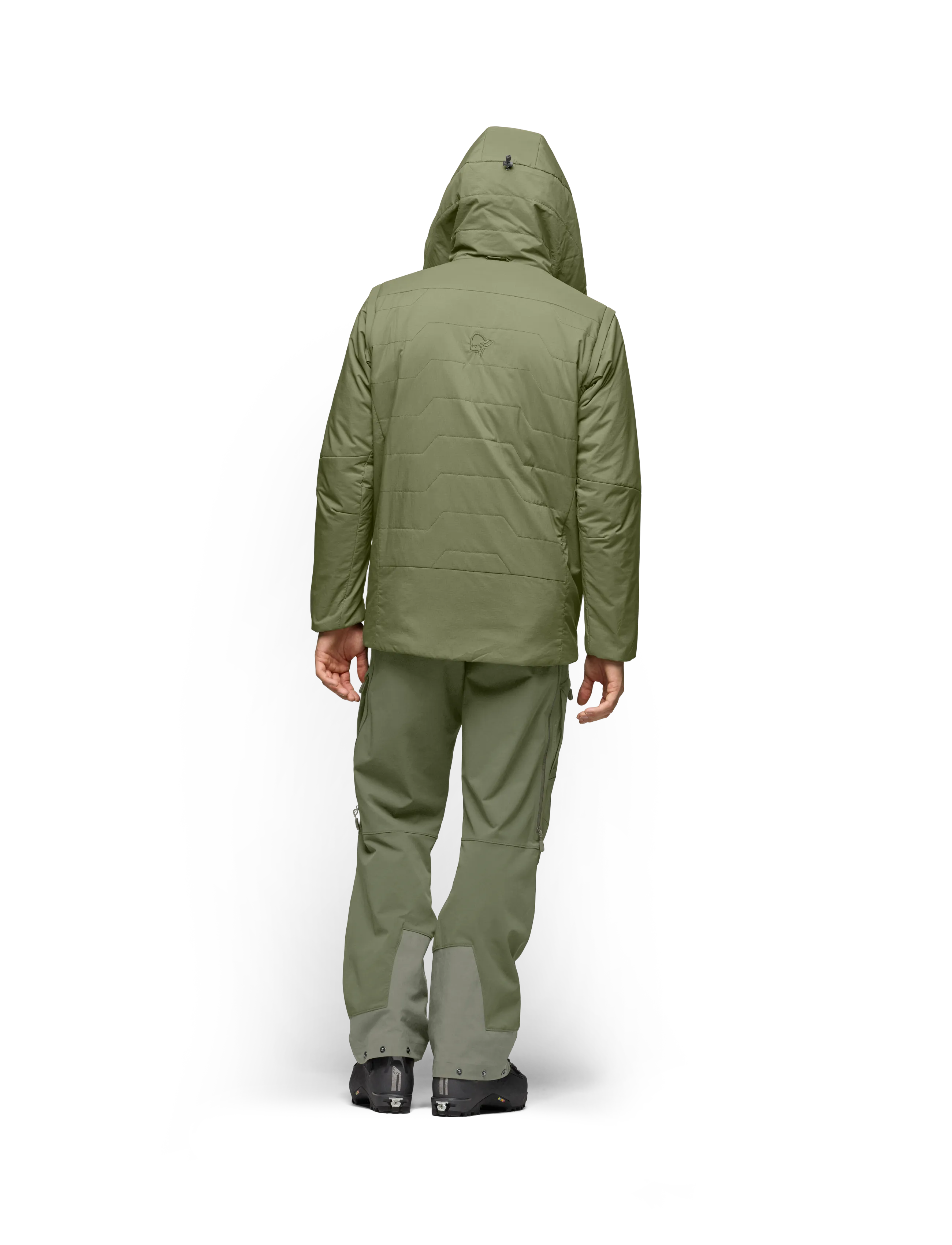 Norrøna - møre thermo60 aero200 Jacket M's - deep lichen green - 0