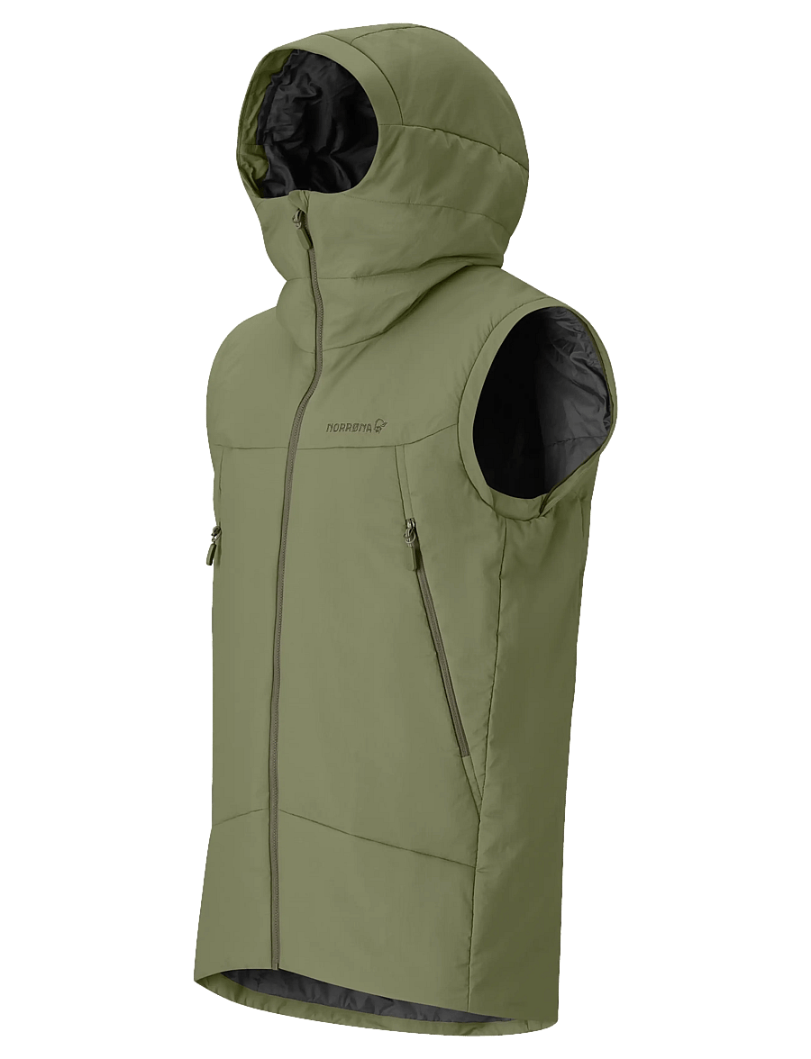 Norrøna - møre thermo60 aero200 Jacket M's - skijakker - deep lichen green - 4