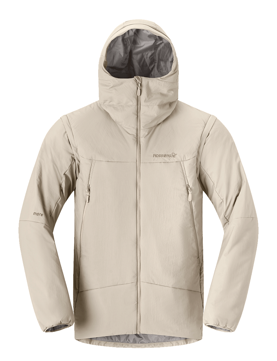 Norrøna - møre thermo60 aero200 Jacket M's - suusajoped - oatmeal - 1