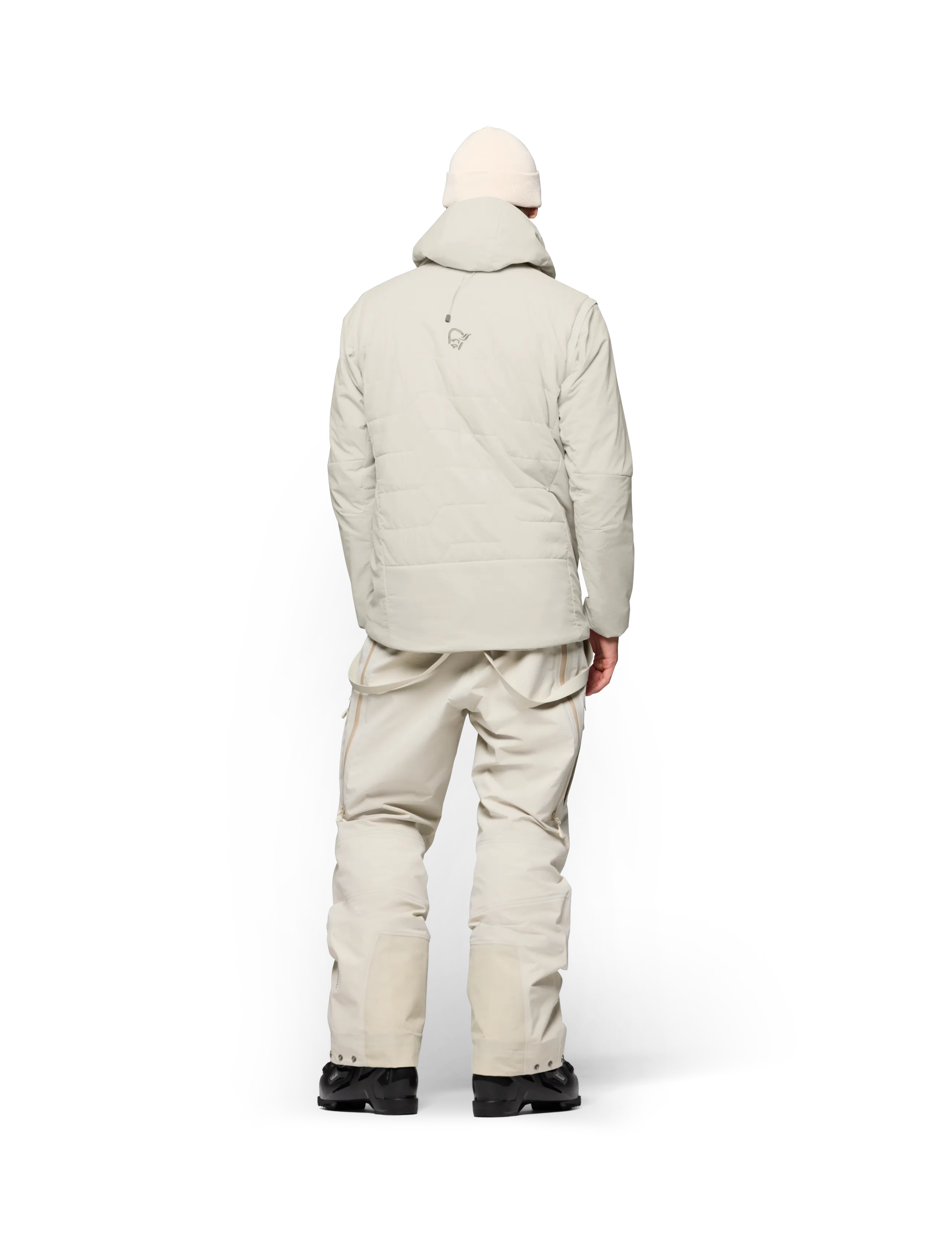 Norrøna - møre thermo60 aero200 Jacket M's - suusajoped - oatmeal - 0
