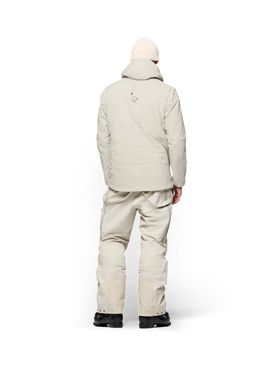 Norrøna - møre thermo60 aero200 Jacket M's - suusajoped - oatmeal - 0