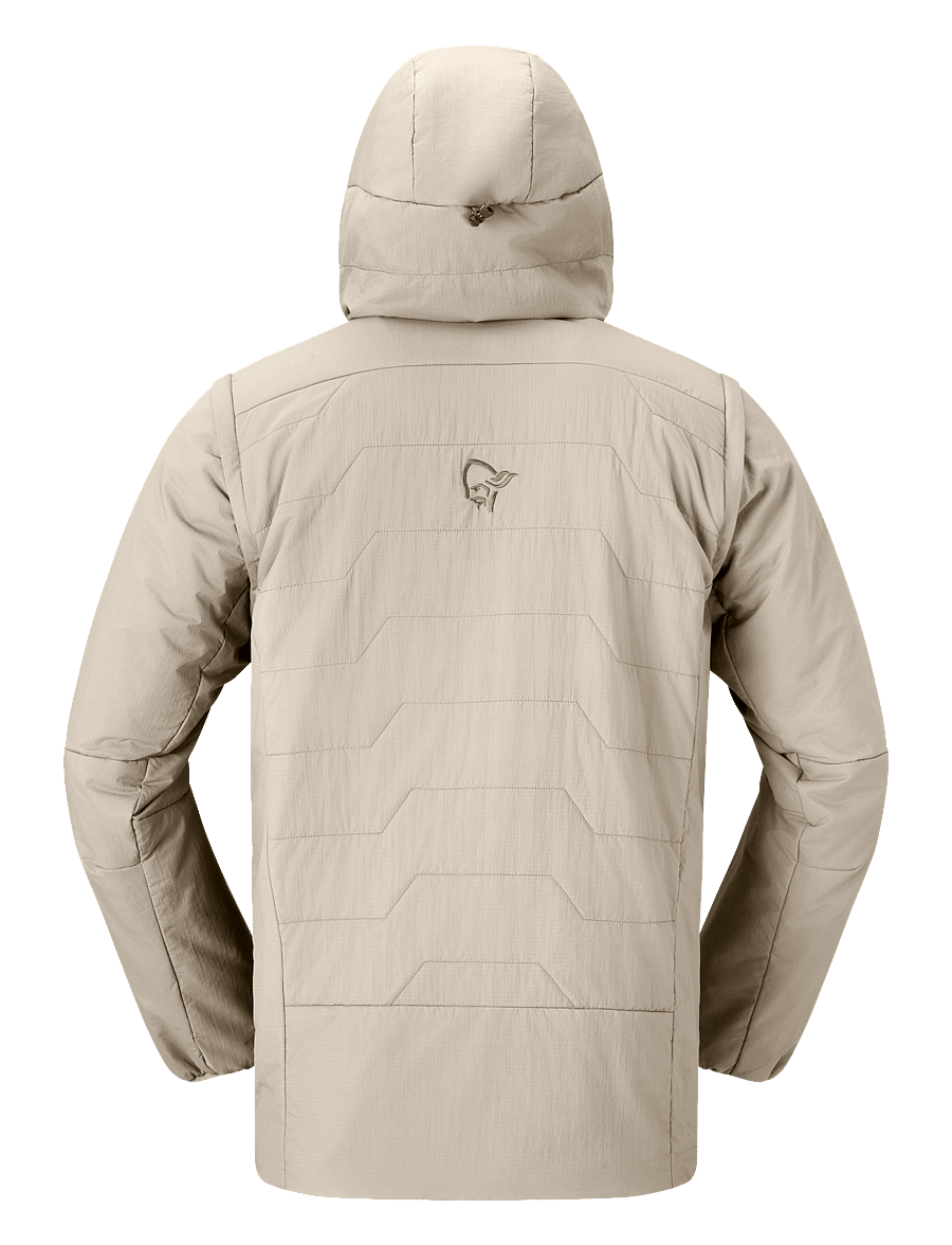 Norrøna - møre thermo60 aero200 Jacket M's - suusajoped - oatmeal - 5