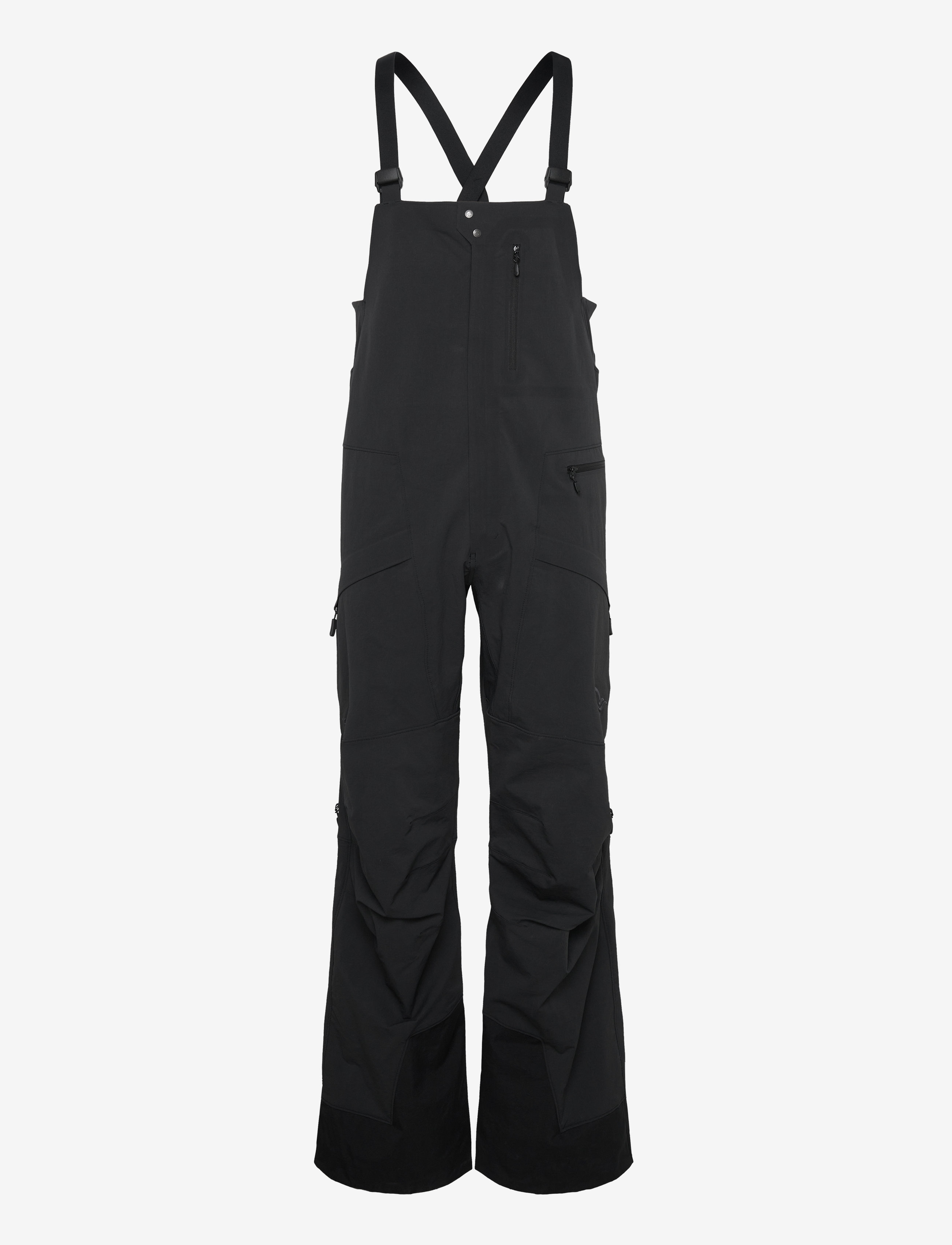 Norrøna Møre Flex1 Bibs M's, Mænd, Skibukser med Seler, Sort, Str: XL