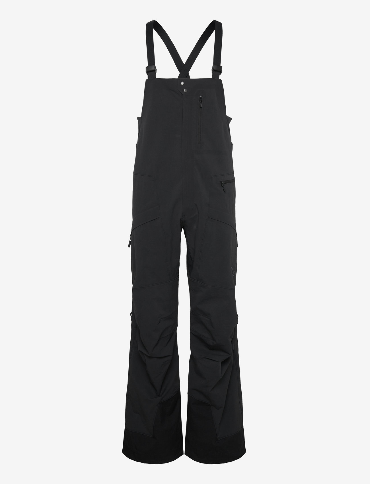 Norrøna - møre flex1 Bibs M's - skiing pants - caviar black - 0