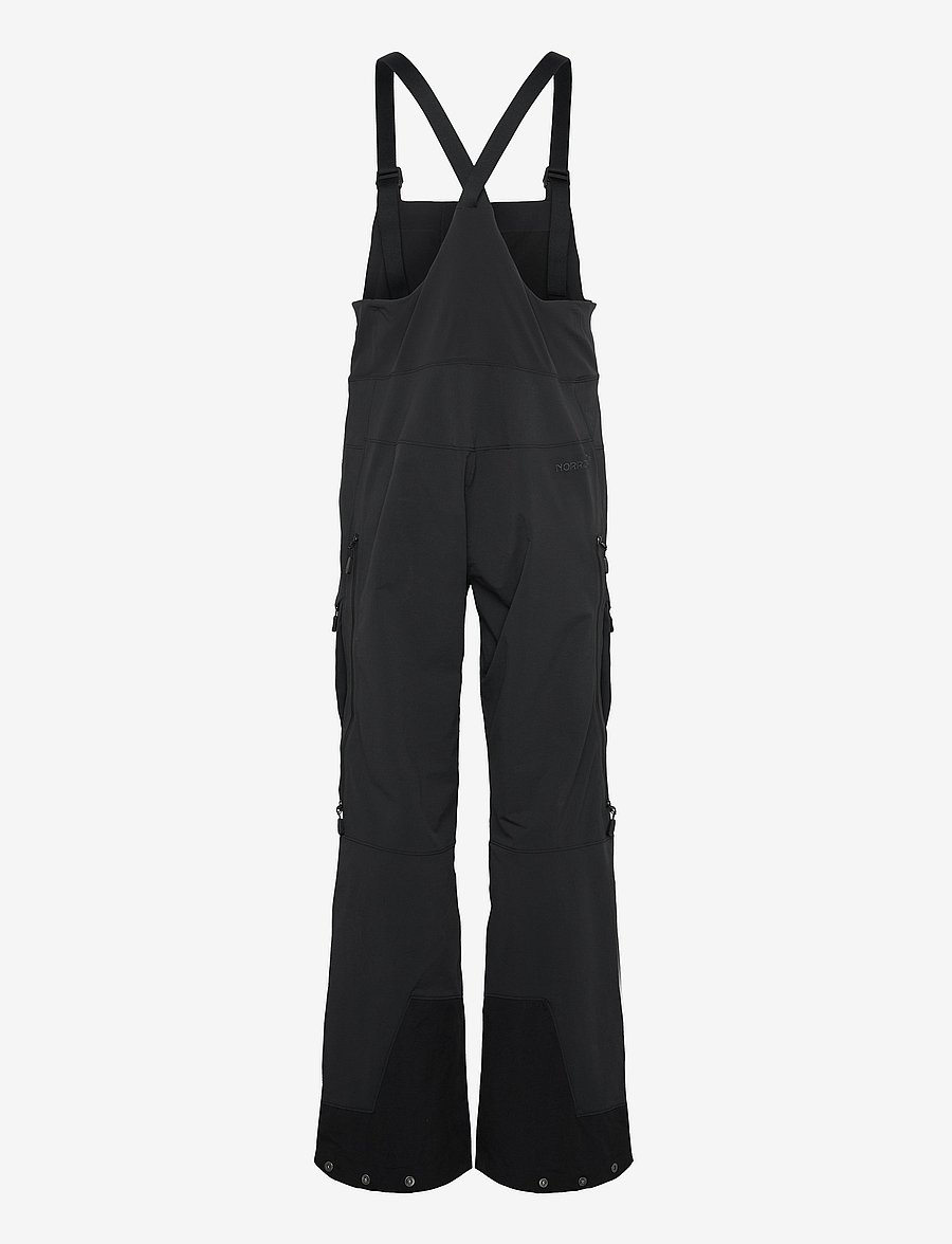 Norrøna - møre flex1 Bibs M's - skihosen - caviar black - 1
