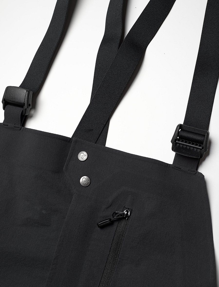 Norrøna - møre flex1 Bibs M's - skihosen - caviar black - 2