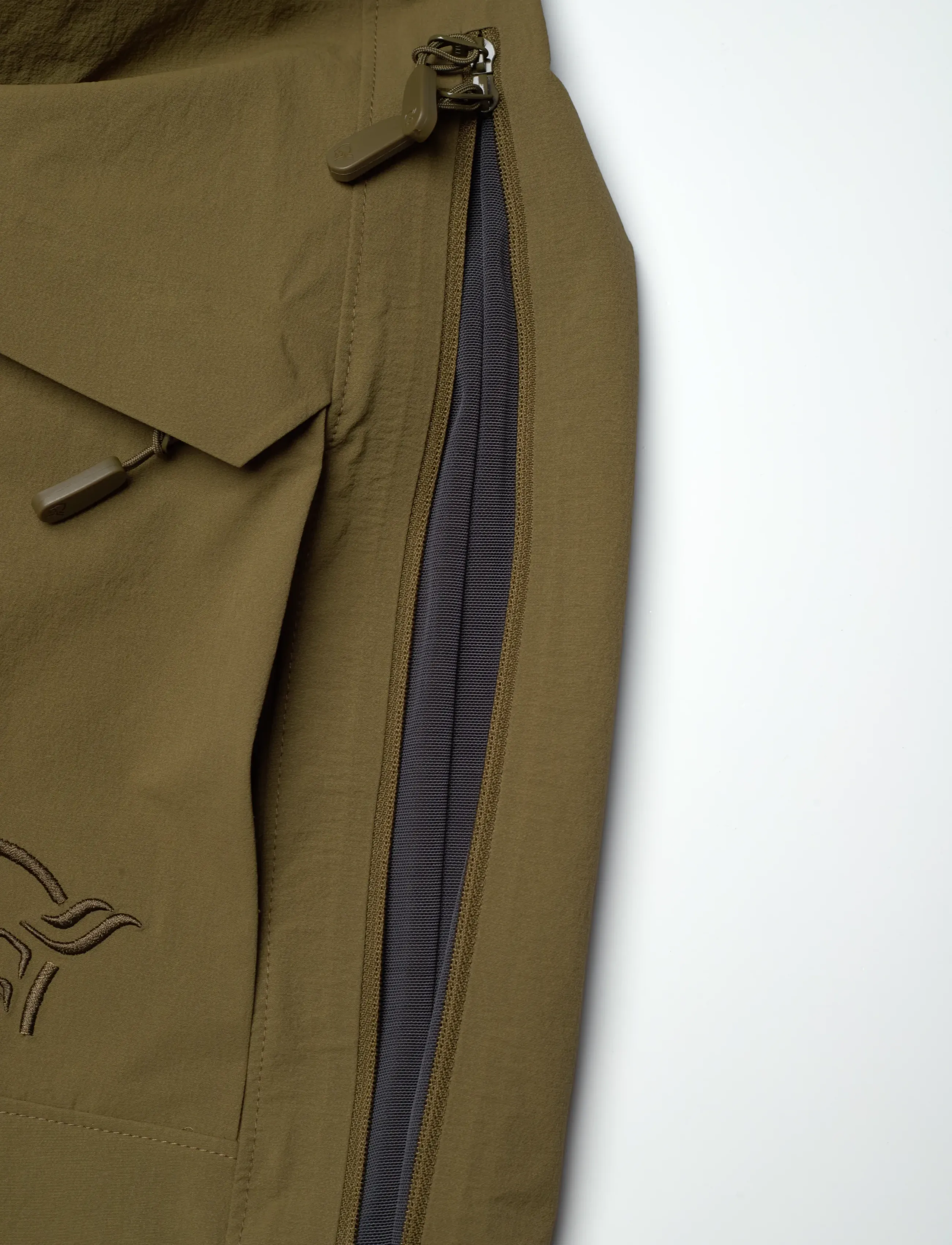Norrøna - møre flex1 Bibs M's - skibukser - dark olive - 4