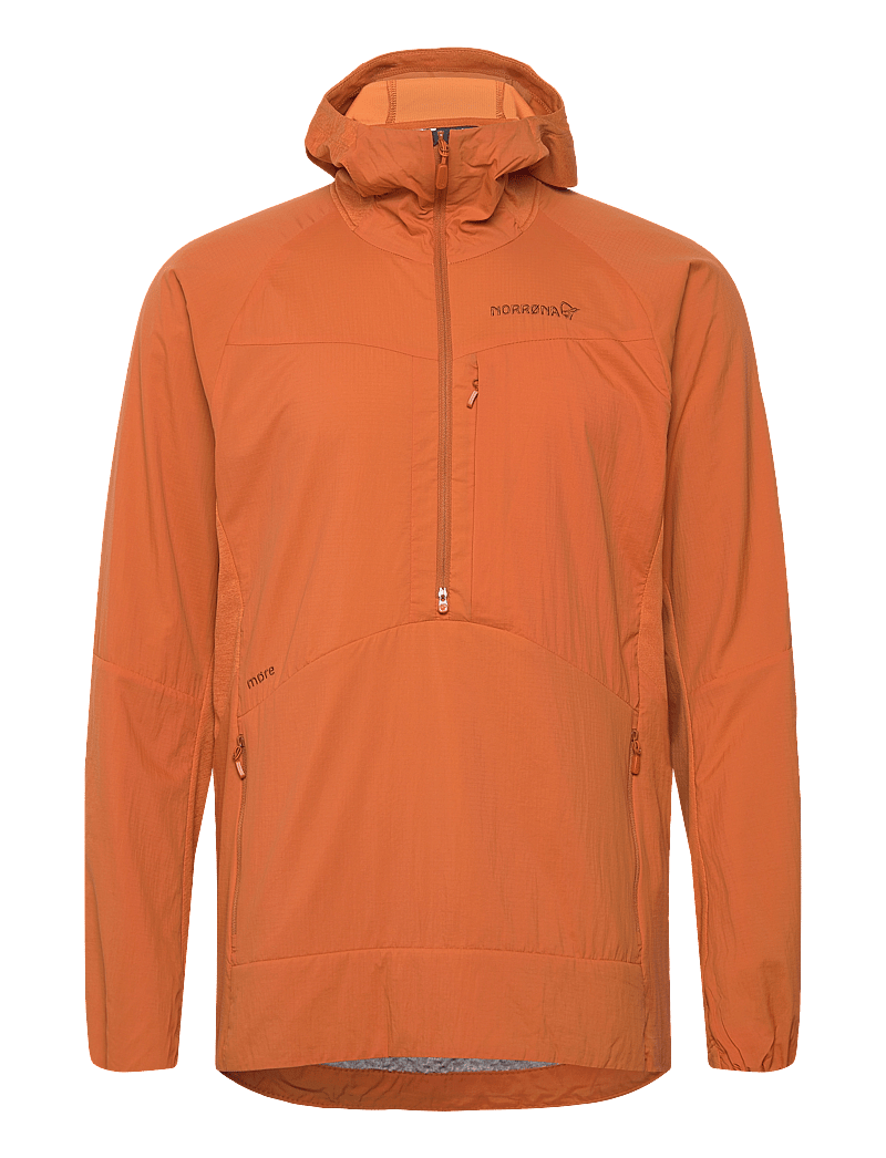 Norrøna - møre Octa Zip Hood M's - suusajoped - gold flame - 0