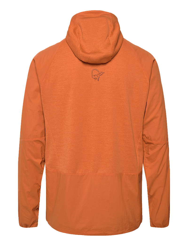 Norrøna - møre Octa Zip Hood M's - suusajoped - gold flame - 1