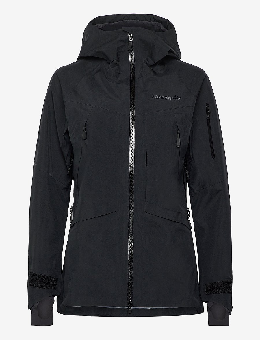 Norrøna - møre Gore-Tex Jacket W's - skidkläder - caviar black - 1