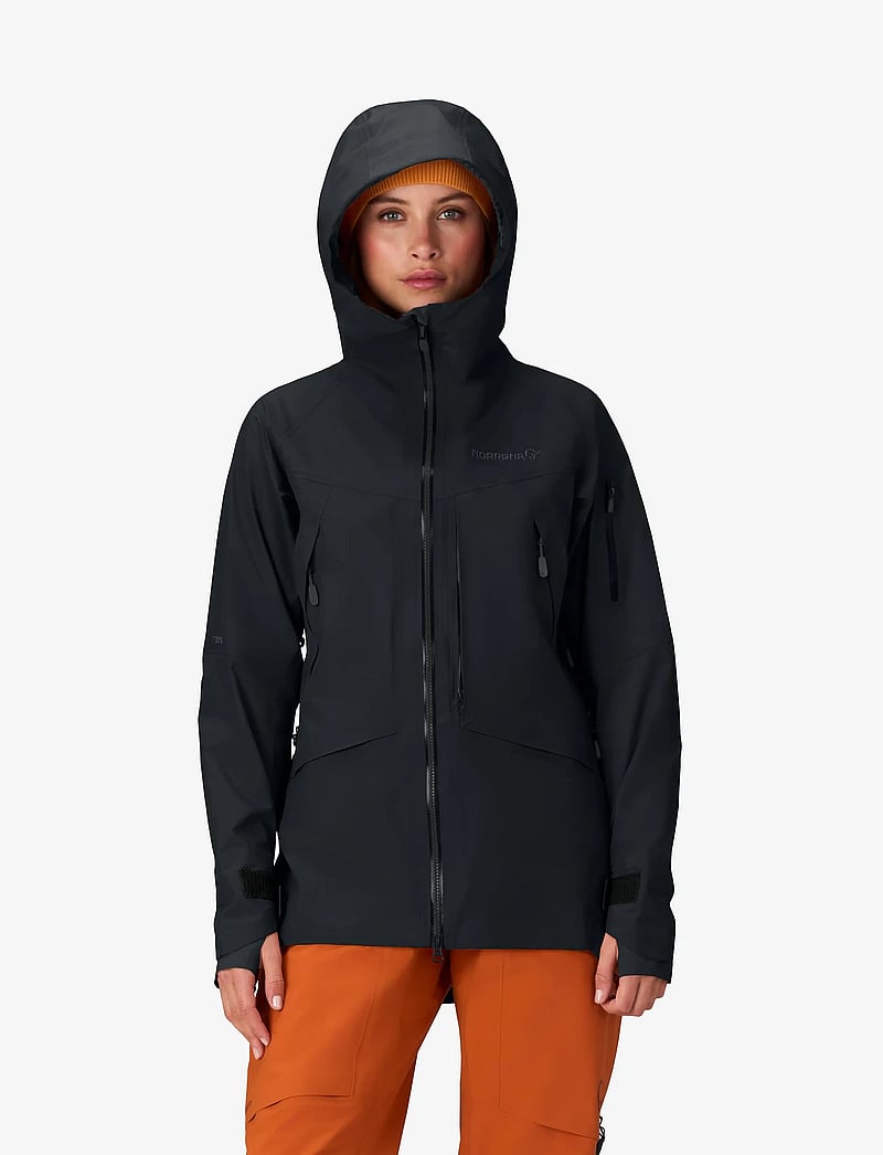 Norrøna - møre Gore-Tex Jacket W's - hiihto- & laskettelutakit - caviar black - 0