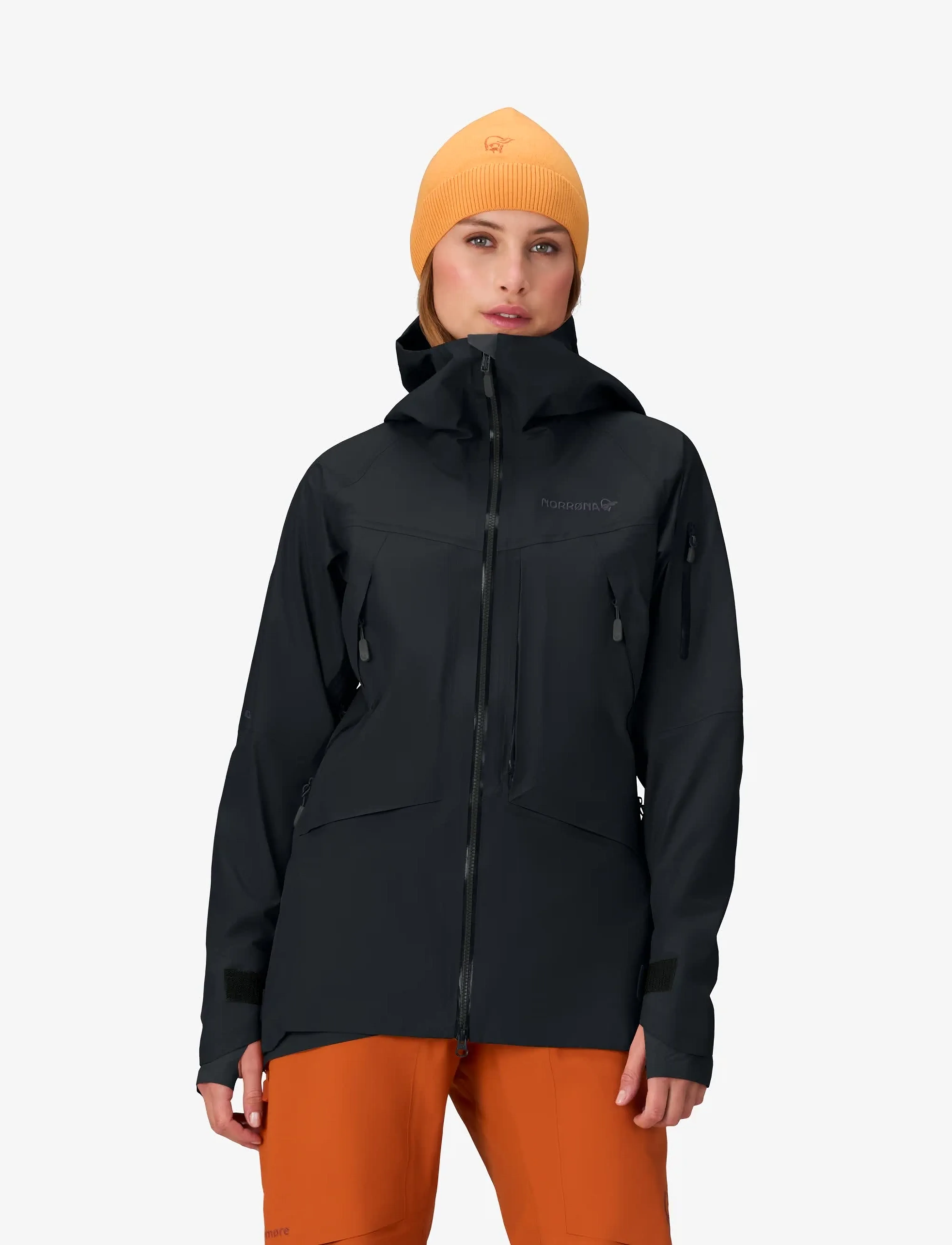 Norrøna - møre Gore-Tex Jacket W's - skitøj - caviar black - 3