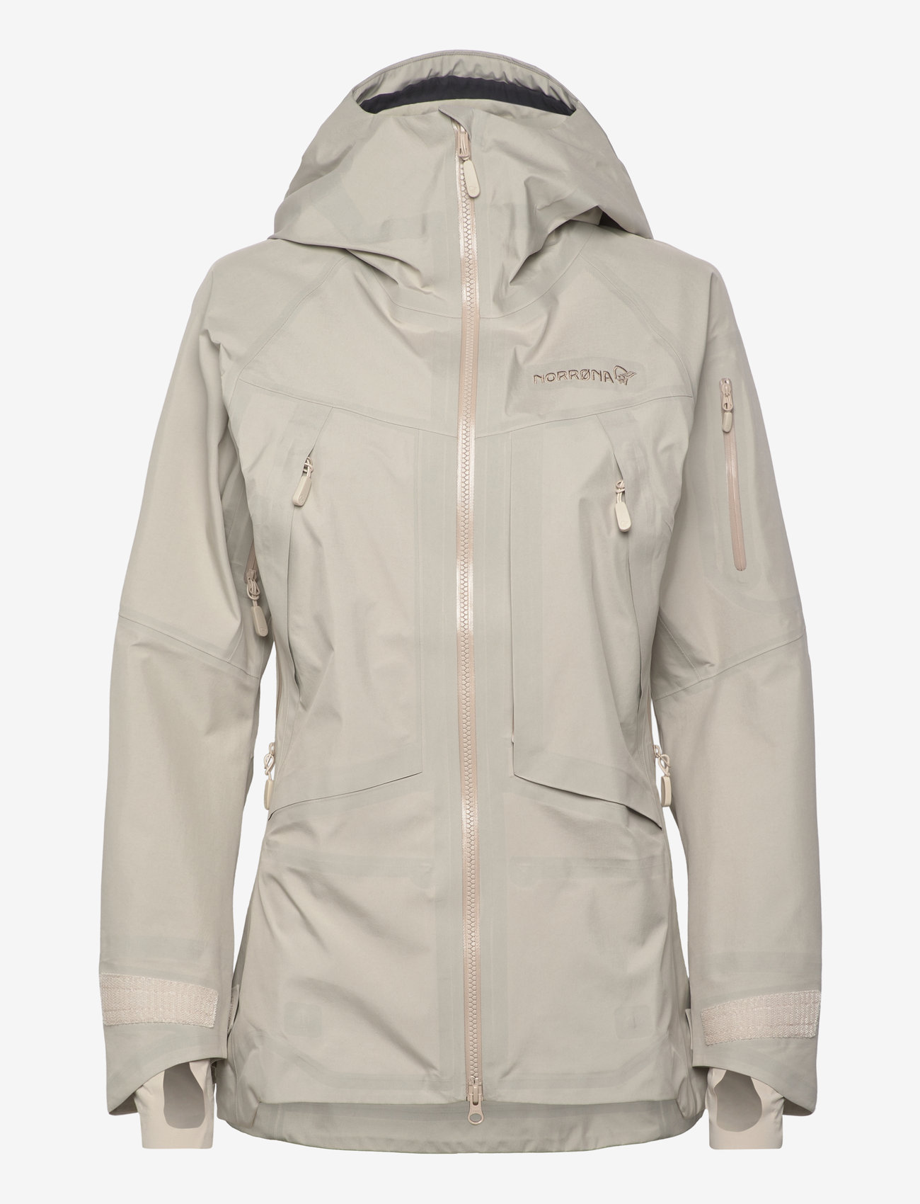 Norrøna - møre Gore-Tex Jacket W's - skitøj - oatmeal - 1