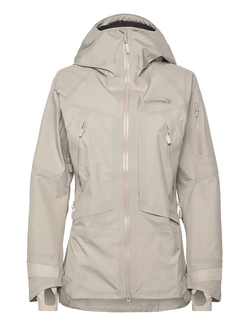 Norrøna - møre Gore-Tex Jacket W's - ski wear - oatmeal - 1