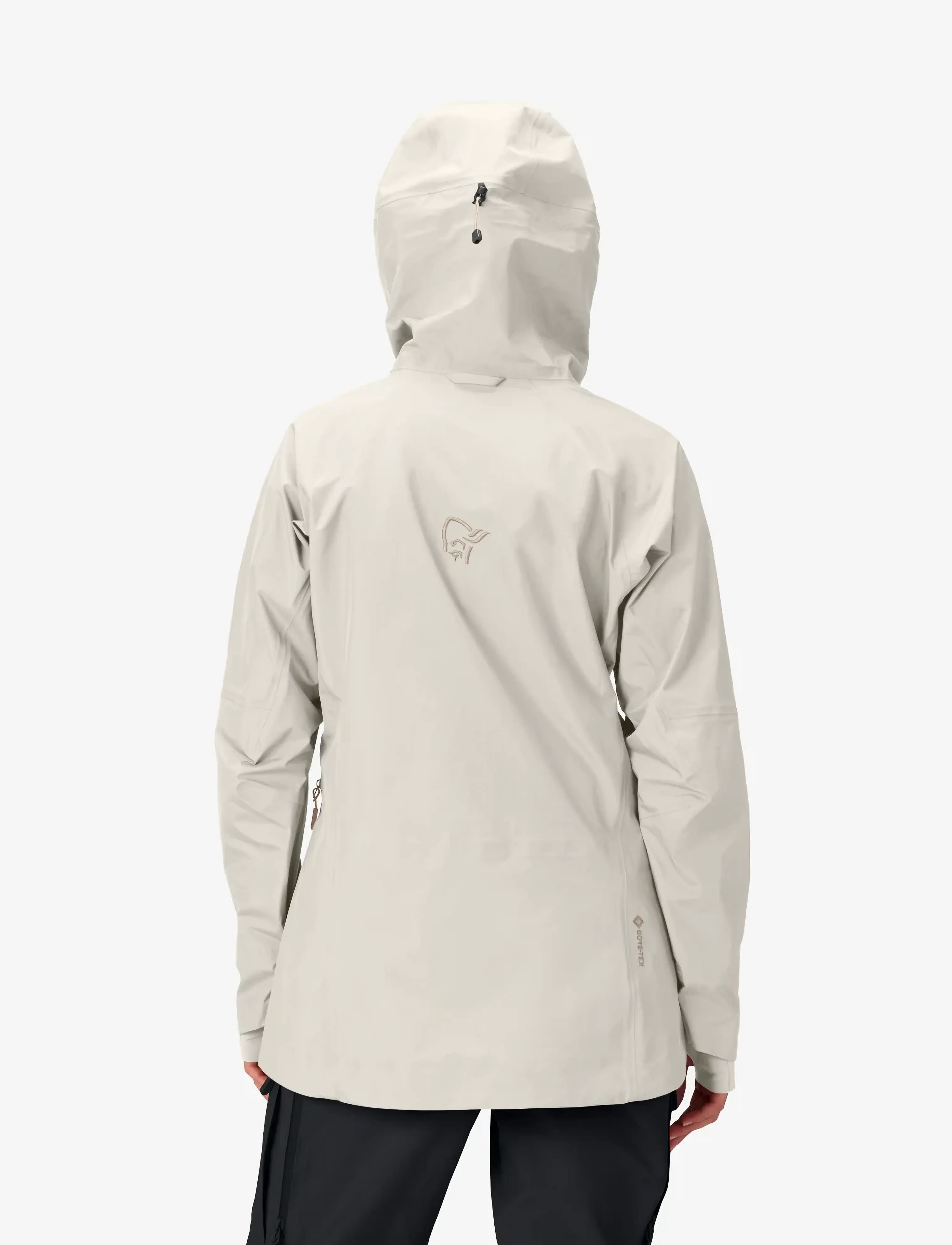 Norrøna - møre Gore-Tex Jacket W's - skitøj - oatmeal - 3