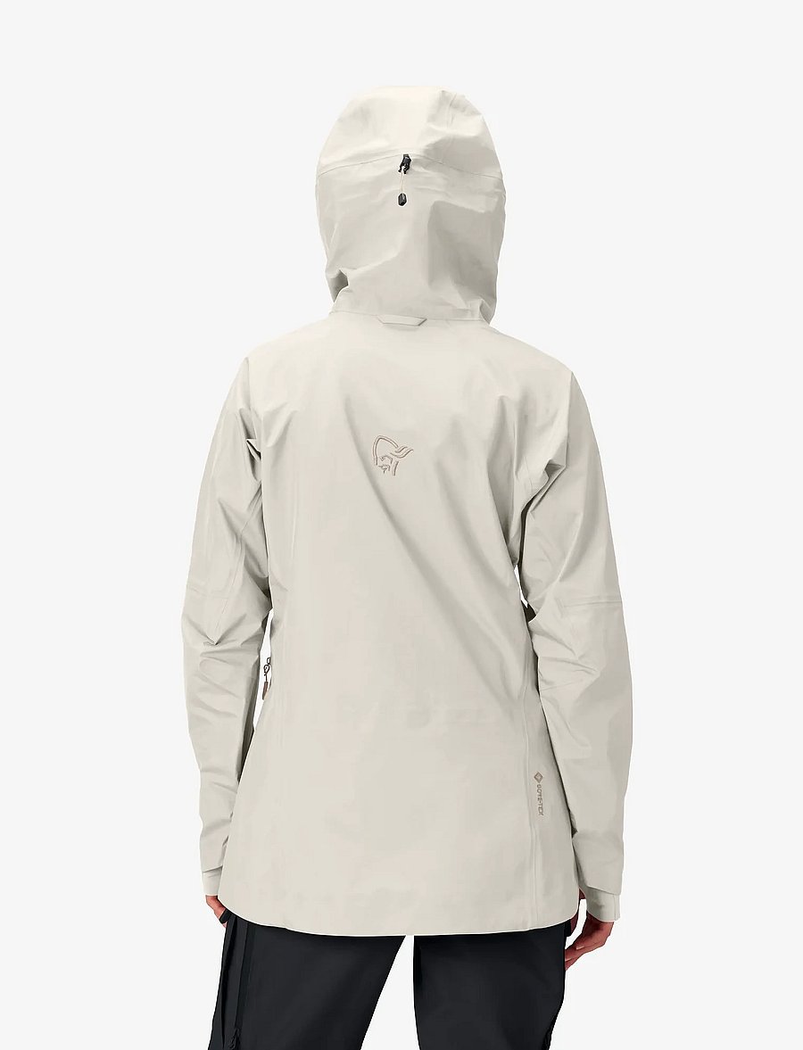 Norrøna - møre Gore-Tex Jacket W's - suusariietus - oatmeal - 3