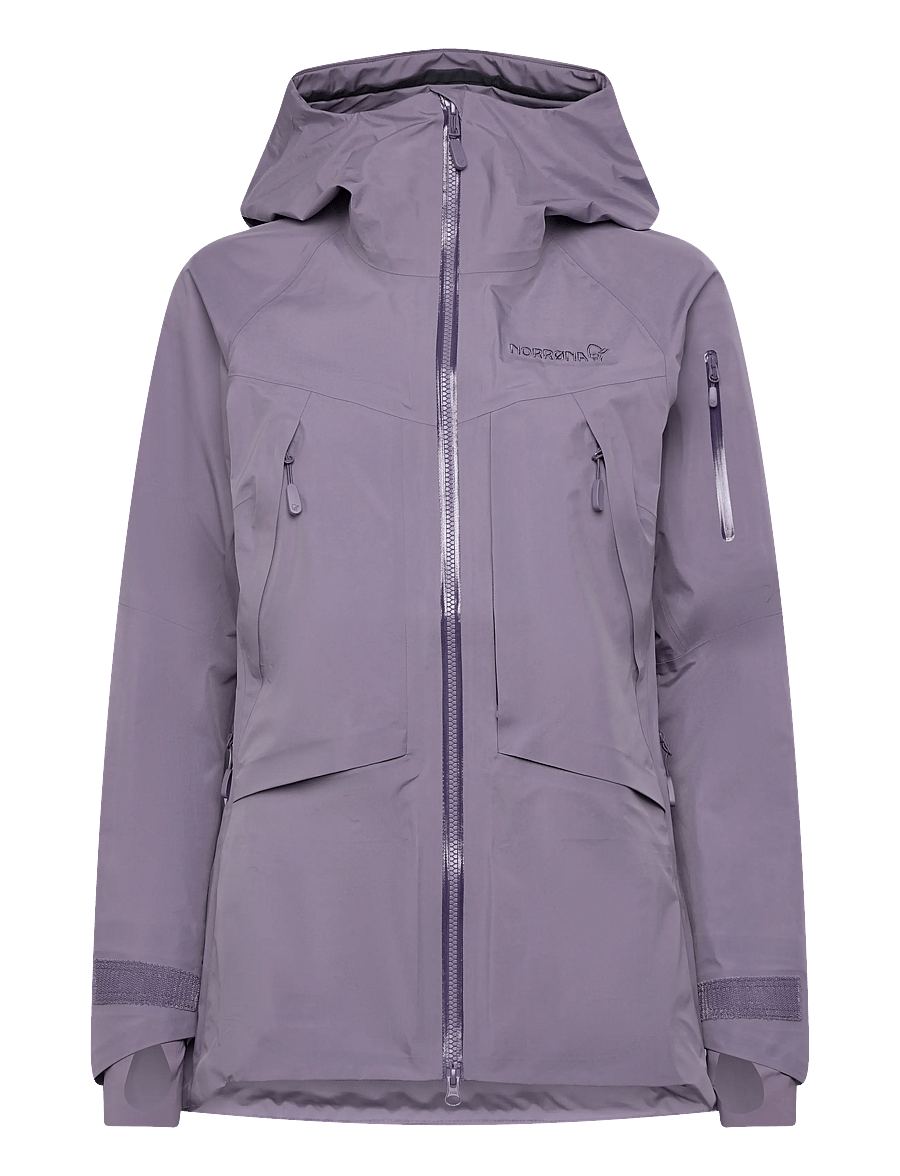 Norrøna - møre Gore-Tex Jacket W's - vêtements de ski - purple sage - 0