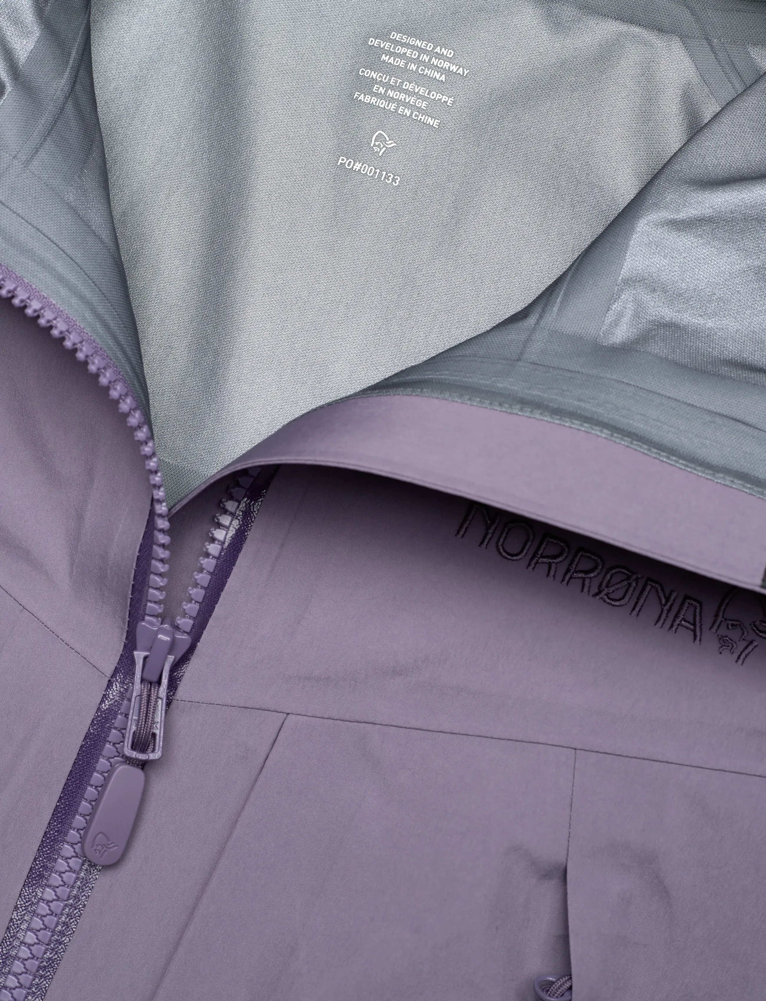 Norrøna - møre Gore-Tex Jacket W's - vêtements de ski - purple sage - 2
